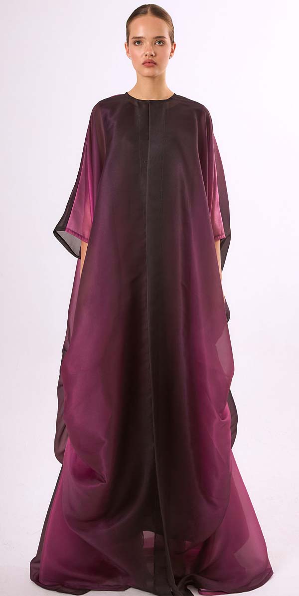Amethyst Kimono and Inner Dress