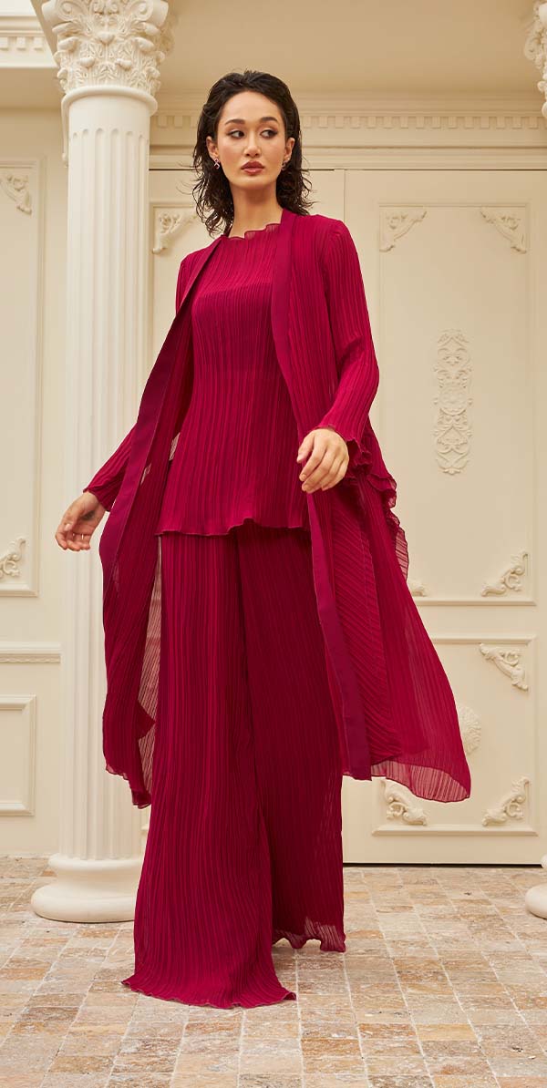 Ixora 3 Piece Plise Set