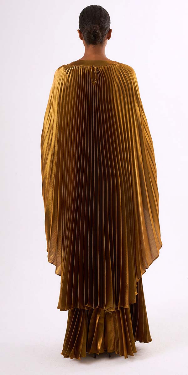 Majesty Pleated Kaftan and Trouser